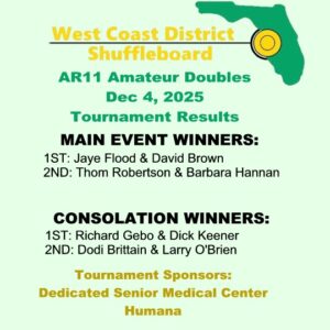 Results 2025-2026 AR11 Am Dbls