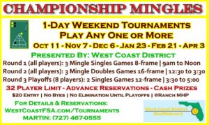 Championship Mingles Card 2026-2027